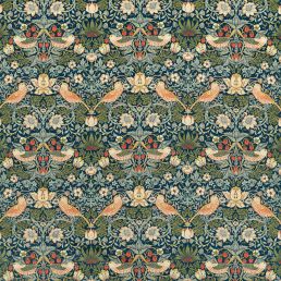 Strawberry Thief Velvet Fabric
