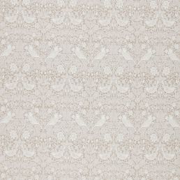 Pure Strawberry Thief Embroidery Fabric