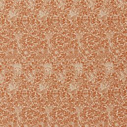 Bird & Anemone Weave Outdoor Fabric