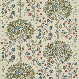 Kelmscott Tree Embroidery Fabric