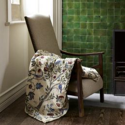 Kelmscott Tree Embroidery Fabric
