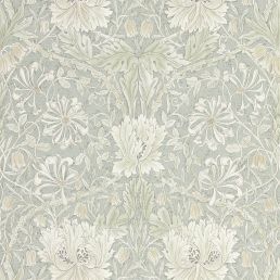 Pure Honeysuckle & Tulip Wallpaper