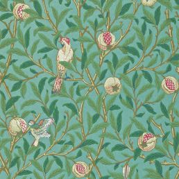 2660-bird-amp-pomegranate-wallpaper-1.jpg Bird & Pomegranate Wallpaper