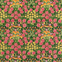 Campanula Velvet Fabric