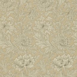 Chrysanthemum Toile Wallpaper
