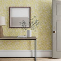 Chrysanthemum Toile Wallpaper