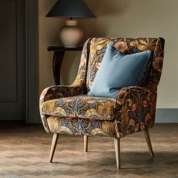 Spring Thicket Velvet Fabric