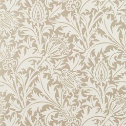 Pure Thistle Beaded Wallpaper