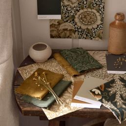 Willow Boughs Caffoy Velvet Fabric