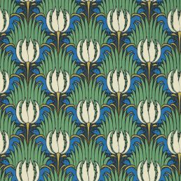 Tulip & Bird Wallpaper