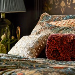 Indian Flock Velvet Fabric