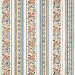 Bluebell & Peony Embroidery Fabric