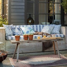 Chrysanthemum Outdoor Fabric
