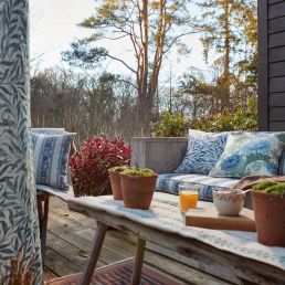 Chrysanthemum Outdoor Fabric