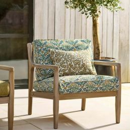 Bellflowers Weave Outdoor Fabric