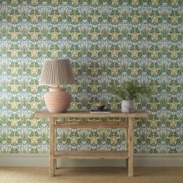 Woodbell & Anemone Wallpaper