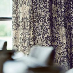 Pure Honeysuckle & Tulip Print Fabric