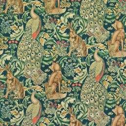 Forest Velvet Fabric