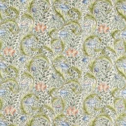 Wild Tulip & Vine Embroidery Fabric